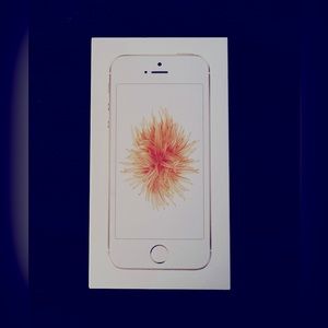 UNLOCKED iPhone SE 32 GB with box, charger (charging cable & plug) & earbuds